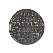 Trojak, Vogelwaider Vogelwaid, Eustachius mintmaster / publisher; Decius, Jost Ludwik fl. 1528–1535