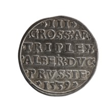 Trojak, Vogelwaider Vogelwaid, Eustachius mintmaster/publisher; Decius, Jost Ludwik fl. 1528–1535