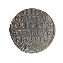 trojak, Vogelwaider Vogelwaid, Eustachius mintmaster/publisher, Decius, Jost Ludwik fl. 1528–1535