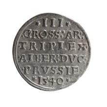 Trojak, Vogelwaider Vogelwaid, Eustachius mintmaster/publisher; Decius, Jost Ludwik fl. 1528–1535
