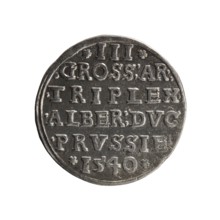 Trojak, Vogelwaider Vogelwaid, Eustachius mintmaster/publisher; Decius, Jost Ludwik fl. 1528–1535