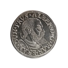 trojak, Decius, Jost Ludwik fl. 1528-1535 mint manager co-creator, Vogelwaider Vogelwaid,