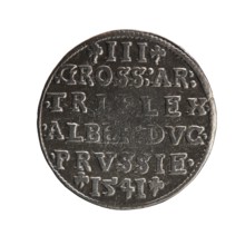 Trojak, Schilling, Maciej mintmaster; Decjusz, Jost Ludwik fl. 1528–1535 co-creator. Obverse: male