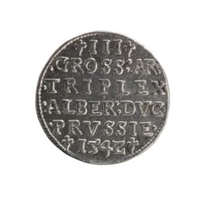 trojak, Straub Strawb, Heinrich mintmaster/publisher, Decjusz, Jost Ludwik fl. 1528-1535 mint