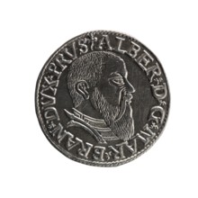 Trojak; Schilling, Maciej mintmaster and Decjusz, Jost Ludwik fl. 1528–1535 co-creator. Obverse: