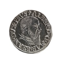 trojak; maker: Schilling, Maciej mintmaster; co-creator: Decjusz, Jost Ludwik fl. 1528–1535, mint