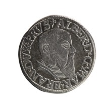 Trojak, Decius, Jost Ludwik fl. 1528–1535 co-creator, Schilling, Maciej publisher. Albrecht