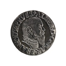 Trojak, Schilling, Maciej mintmaster; Decjusz, Jost Ludwik fl. 1528–1535 co-creator, mint manager.