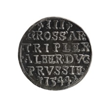 trojak, Schilling, Maciej mintmaster; Decjusz, Jost Ludwik fl. 1528–1535 co-creator; mint manager.