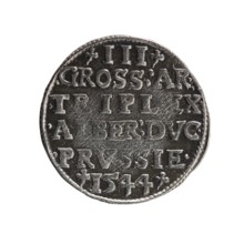 Trojak, Schilling, Maciej mintmaster; Decjusz, Jost Ludwik fl. 1528–1535 co-creator; Albrecht