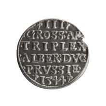 Trojak; maker: Schilling, Maciej mintmaster; co-creator: Decjusz, Jost Ludwik fl. 1528–1535, mint