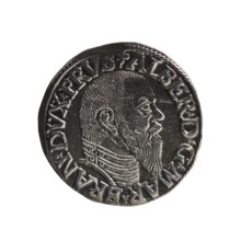 trojak; maker: Schilling, Maciej mintmaster; co-creator: Decjusz, Jost Ludwik fl. 1528–1535, mint