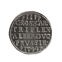 Trojak, Schilling; Maciej Schilling mintmaster; co-creator: Jost Ludwik Decjusz fl. 1528–1535; mint