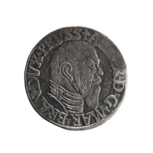 Trojak; makers: Decius, Jost Ludwik fl. 1528–1535 co-creator, Schilling, Maciej