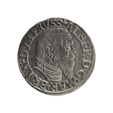 Trojak; Schilling, Maciej mintmaster; Decjusz, Jost Ludwik fl. 1528–1535 co-creator. Obverse: male