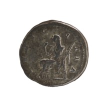 Denarius, Elagabalus 204–222; Roman emperor 218–222. Obv.: IVLIA MAESA AVG — Draped bust of Julia