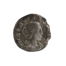 Denarius of Elagabalus reigned 218–222. Obverse: IVLIA MAESA AVG — Draped bust of Julia Maesa