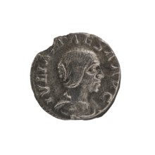 Denarius, Elagabalus 204–222; Roman emperor 218–222. Obv.: IVLIA MAESA AVG — draped bust of Julia