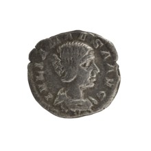 Denarius, Elagabalus 204–222; Roman emperor 218–222. Obverse: IVLIA MAESA AVG — Draped bust of