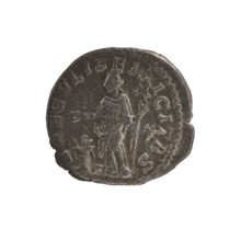 Denarius, Elagabalus 204–222; Roman emperor 218–222. Obverse: IVLIA MAESA AVG — Draped bust of