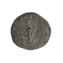 Denarius, Elagabalus 204–222; Roman emperor 218–222. Obverse: IVLIA MAESA AVG — Draped bust of