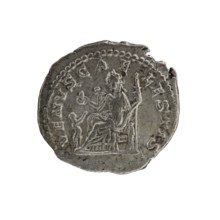 Denarius, Elagabalus Roman emperor 218–222. Issued under Julia Soaemias Augusta 218–222. Obverse: