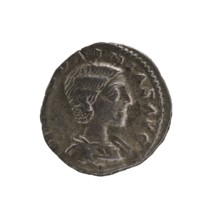 Denarius, Elagabalus 204–222; Roman emperor 218–222, issuer: Julia Soaemias 180–222; Augusta