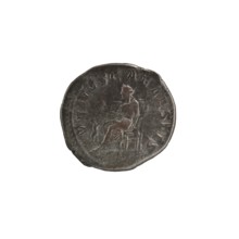 Denarius, Elagabalus reigned 218–222. Obverse: Draped bust of Julia Soaemias facing right, IVLIA