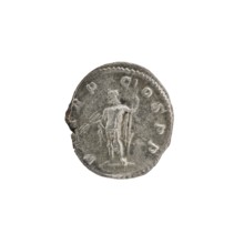 Denarius, Alexander Severus Roman emperor; 222–235 — iconography: Roman deities, Jupiter. Obv.: