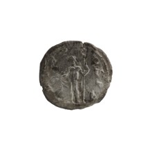 Denarius depicting Jupiter; Roman deities. Obverse: Bust of Alexander Severus emperor 222–235 with