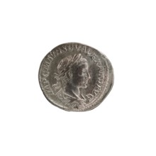 Denarius, Salus personification, Alexander Severus Roman emperor; 222–235 — Obv.: