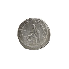 Denarius, personifications, Alexander Severus Roman emperor; 222–235 — iconography: Salus
