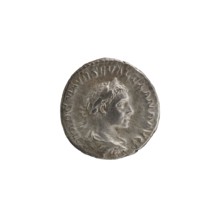 Denarius; personifications; Alexander Severus Roman emperor, 222–235 — iconography: Salus