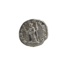 Denarius, Alexander Severus 208–235; Roman emperor 222–235. Obverse: Bust of Alexander Severus with
