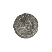 Denarius; personifications; Alexander Severus Roman emperor, 222–235 — iconography: Salus. Obverse:
