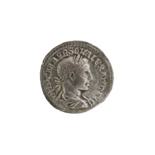 Denarius, personifications, Alexander Severus Roman emperor; 222–235 - iconography, Salus