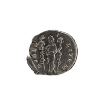 Denarius, personifications. Alexander Severus Roman emperor; 222–235 — iconography: Fides Fidelity,