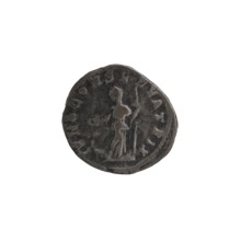 Denarius depicting Julia Mamaea ca. 180–235; Augusta 222–235 and Alexander Severus 208–235; Roman