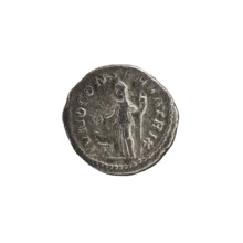 Denarius depicting Julia Mamaea ca. 180–235; Augusta 222–235 and Alexander Severus 208–235; Roman