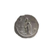 Denarius depicting Julia Mamaea ca. 180–235; Augusta 222–235 and Alexander Severus 208–235; Roman