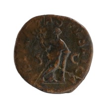 Sestertius, Julia Mamaea ca. 180–235; Augustus 222–235 and Alexander Severus 208–235; Roman emperor