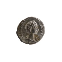 Denarius depicting Julia Mamaea ca. 180–235; Augusta 222–235 and Alexander Severus 208–235; Roman