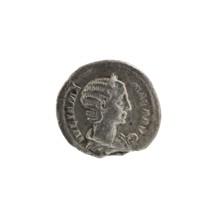 Denarius, Julia Mamaea ca. 180–235; Augusta 222–235, co-creator; Alexander Severus 208–235; Roman