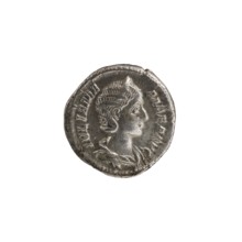 Denarius, Julia Mamaea ca. 180–235; Augusta 222–235 co-creator; Alexander Severus 208–235; Roman