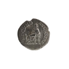 Denarius of Alexander Severus reigned 222–235 CE. Obverse: laureate/diademed bust of Alexander