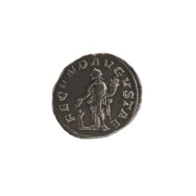 Denarius, Julia Mamaea ca. 180–235; Augusta 222–235 co-creator; Alexander Severus 208–235; Roman