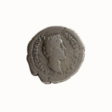 Denarius, Antoninus Pius 86–161; Roman emperor 138–161. Obverse: head of Antoninus Pius, bare,