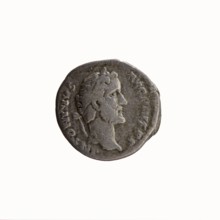 Denarius, Antoninus Pius 86–161; Roman emperor 138–161. Aw: Head of Antoninus Pius in a laurel