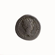 Denarius, Antoninus Pius 86–161; Roman emperor 138–161 issuer Marcus Aurelius 121–180; Roman