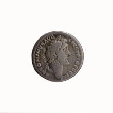 Denarius, Antoninus Pius 86–161; Roman emperor 138–161 issuer: Marcus Aurelius 121–180; Roman